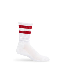 Load image into Gallery viewer, Crimson Retro Casual Crew Socks
