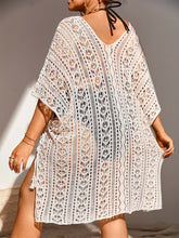 Load image into Gallery viewer, Crochet Tassel Hollow Tie Shawl Cover-up | NCS
