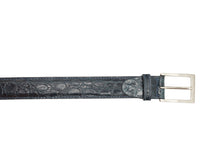 Load image into Gallery viewer, 71-155-NVY Crocodile Belt, Navy
