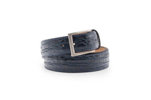 Load image into Gallery viewer, 71-155-NVY Crocodile Belt, Navy
