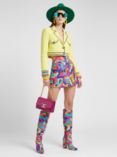 Load image into Gallery viewer, Cropped Tweed Jacket TIMES SQUARE BYMANYC ® New York
