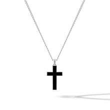 Load image into Gallery viewer, Stone Cross (Large) - Black Onyx
