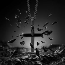 Load image into Gallery viewer, Cross Pendant - Stealth
