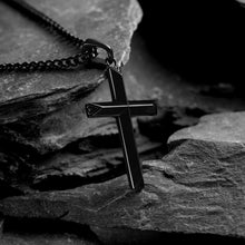 Load image into Gallery viewer, Cross Pendant - Stealth
