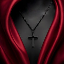 Load image into Gallery viewer, Cross Pendant - Stealth
