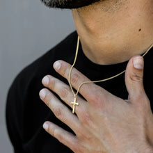 Load image into Gallery viewer, Cross Pendant - 14K Gold
