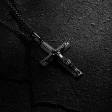 Load image into Gallery viewer, Crucifix Pendant - Stealth
