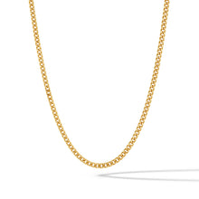 Load image into Gallery viewer, Curb Chain Necklace, 3MM - 14K Gold
