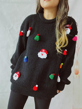 Load image into Gallery viewer, Cute 3D Santa Claus Christmas Knit Sweater | NCS
