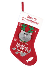 Load image into Gallery viewer, Cute Cat &amp; Dog Christmas Stocking | NCS
