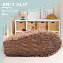 Load image into Gallery viewer, Cute Fuzzy Reindeer House Slippers | NCS
