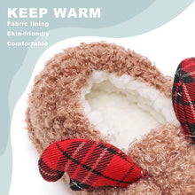 Load image into Gallery viewer, Cute Fuzzy Reindeer House Slippers | NCS
