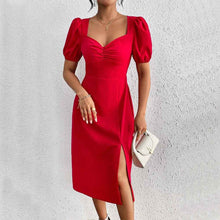 Load image into Gallery viewer, Women's European Split Fit : A-Line Dress

