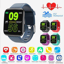 Load image into Gallery viewer, Sport Smart Watch For Men and  Women Blood Pressure Waterproof Ip67 Smartwatch Heart Rate Monitor Fitness Tracker Watch For Android IOS
