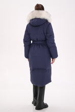 Load image into Gallery viewer, Genuine Silver Fox Down Fill Coat
