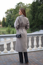 Load image into Gallery viewer, Classic Wool Blend Coat in Grey
