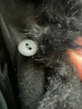 Load image into Gallery viewer, Vella Black V7010 Fur Collar Overcoat/Topcoat
