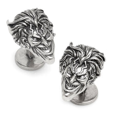 Load image into Gallery viewer, DC Joker Face Cufflinks
