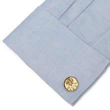 Load image into Gallery viewer, DC Joker Gold Cufflinks
