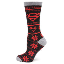 Load image into Gallery viewer, DC Superman Fair Isle Socks
