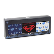Load image into Gallery viewer, DC Superman 3 Pair Sock Gift Set
