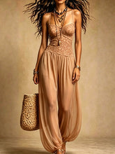 Load image into Gallery viewer, Women's Camisole Strap Loose Wide-Leg Jumpsuit | Casual Everyday Jumpsuit in 5 Colors
