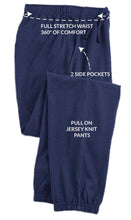 Load image into Gallery viewer, Mens Pull On Elastic Waist Knit Pants - Relaxed Dressing for Comfort
