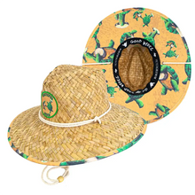 Load image into Gallery viewer, Peter Grimm Grateful Dead Dancing Terrapins Junior - Children's Straw Lifeguard Hat
