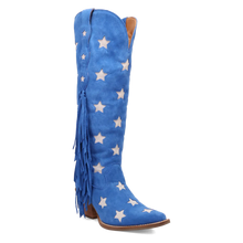 Load image into Gallery viewer, Dingo Super Star - Women's Suede Leather Cowgirl Boots
