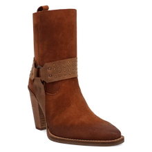 Load image into Gallery viewer, Dingo Songbird - Women&#39;s Suede Leather Cowgirl Boots
