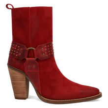 Load image into Gallery viewer, Dingo Songbird - Women&#39;s Suede Leather Cowgirl Boots
