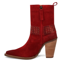 Load image into Gallery viewer, Dingo Songbird - Women&#39;s Suede Leather Cowgirl Boots
