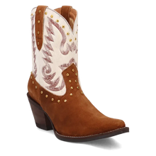 Load image into Gallery viewer, Dingo Rodeo Queen - Women's Hair-On Leather Cowgirl Boots
