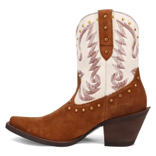 Load image into Gallery viewer, Dingo Rodeo Queen - Women's Hair-On Leather Cowgirl Boots
