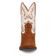 Load image into Gallery viewer, Dingo Rodeo Queen - Women's Hair-On Leather Cowgirl Boots

