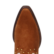 Load image into Gallery viewer, Dingo Rodeo Queen - Women's Hair-On Leather Cowgirl Boots
