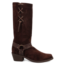 Load image into Gallery viewer, Dingo Bronco - Mens Suede Leather Cowboy Boots
