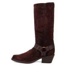 Load image into Gallery viewer, Dingo Bronco - Mens Suede Leather Cowboy Boots
