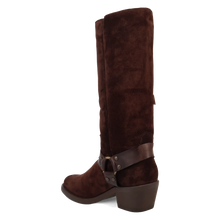 Load image into Gallery viewer, Dingo Bronco - Mens Suede Leather Cowboy Boots
