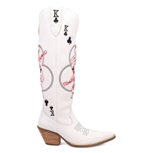 Load image into Gallery viewer, Dingo King of Clubs - Women&#39;s Leather Cowgirl Boots
