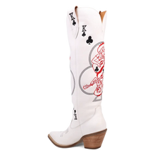 Load image into Gallery viewer, Dingo King of Clubs - Women&#39;s Leather Cowgirl Boots
