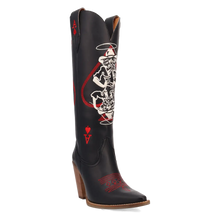 Load image into Gallery viewer, Dingo Ace of Spades - Women&#39;s Leather Cowgirl Boots
