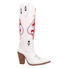 Load image into Gallery viewer, Dingo Ace of Spades - Women&#39;s Leather Cowgirl Boots
