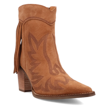 Load image into Gallery viewer, Dingo Wild Sage - Women&#39;s Suede Leather Booties
