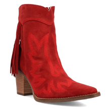 Load image into Gallery viewer, Dingo Wild Sage - Women&#39;s Suede Leather Booties
