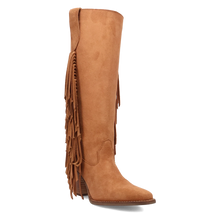 Load image into Gallery viewer, Dingo Twister - Women's Suede Leather Cowgirl Boots
