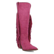 Load image into Gallery viewer, Dingo Twister - Women&#39;s Suede Leather Cowgirl Boots
