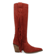 Load image into Gallery viewer, Dingo Twister - Women&#39;s Suede Leather Cowgirl Boots
