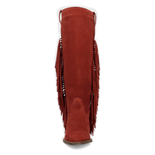 Load image into Gallery viewer, Dingo Twister - Women&#39;s Suede Leather Cowgirl Boots
