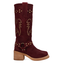 Load image into Gallery viewer, Dingo Troubadour - Women&#39;s Suede Leather Cowgirl Boots

